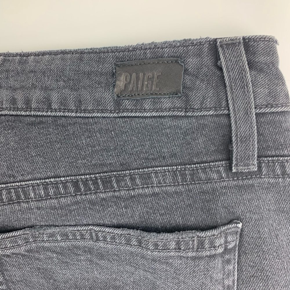 Paige Womens 30 Black Jeans Pearl Hem Julia Ankle? - Picture 8 of 8